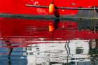 USA, Oregon. Reflections in Garibaldi bay along the Oregon Coast Art Print